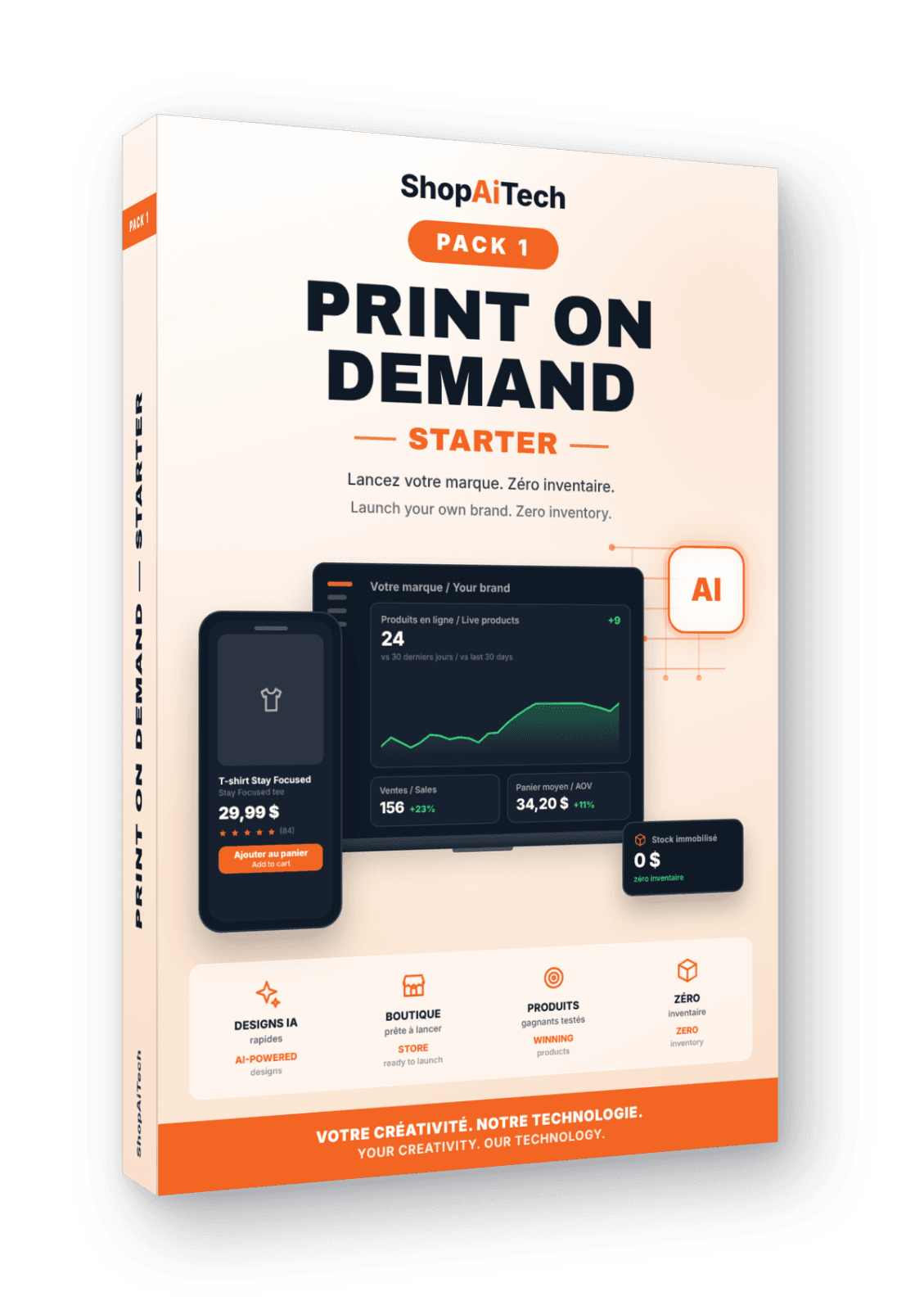 Pack Essentiel — Print on Demand
